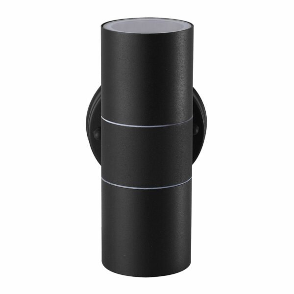 Extrastar Outdoor Up and Down Wall light Black IP44 (2 x GU10 6W included)