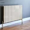 Horizontal Designer Flat Panel Wall Radiator 600x1050mm Double