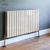 Horizontal Designer Flat Panel Wall Radiator 600x1470mm Double