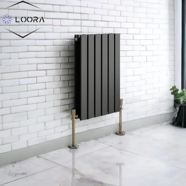 Horizontal Designer Flat Panel Radiator 600x420mm Double