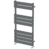 Flat Panel Modern Heated Towel Rail Anthracite 1000mm x 450mm